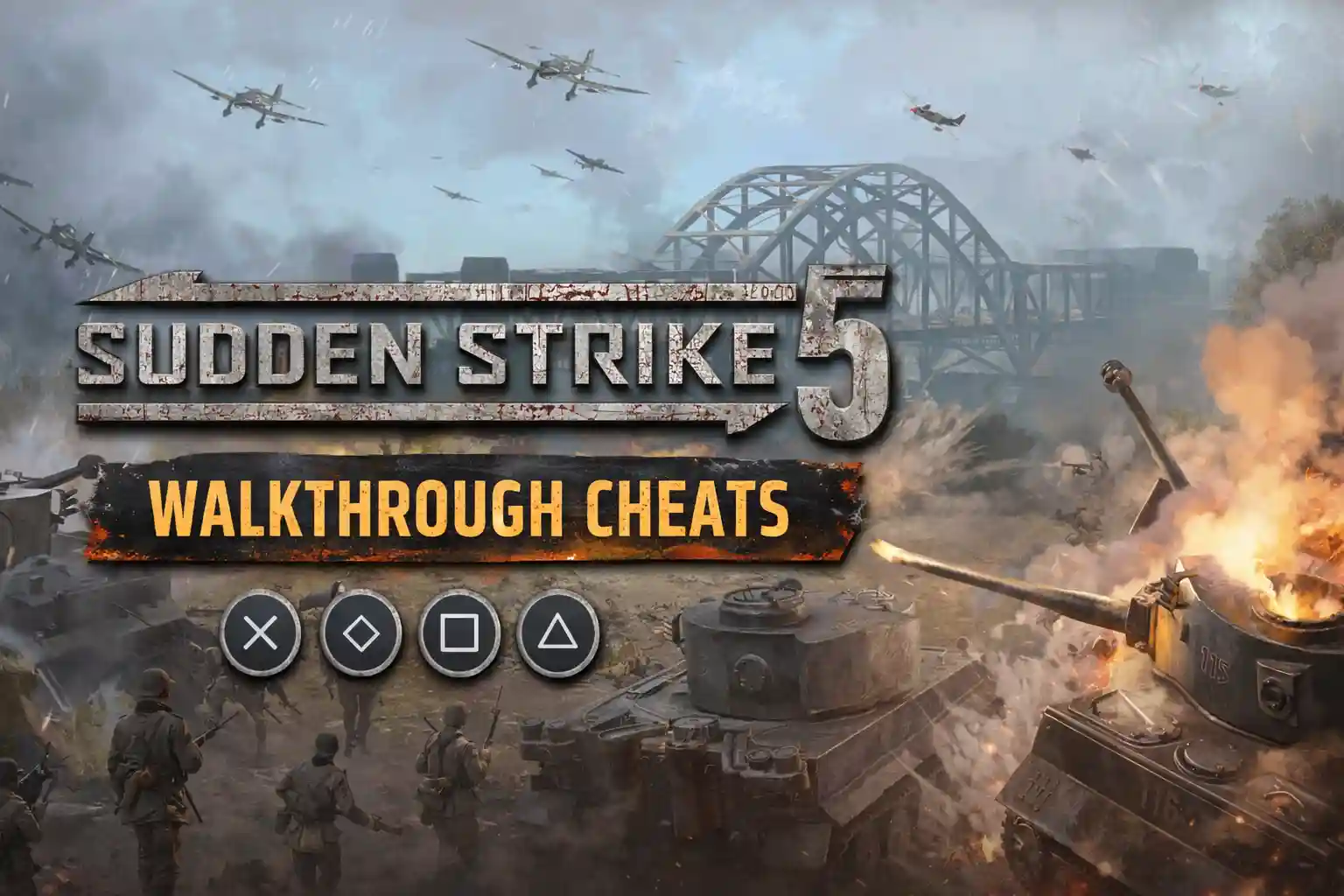 Sudden Strike 5 Walkthrough Cheats: Working 1.0.4 Guide