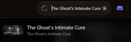 The Ghost's Intimate Cure search