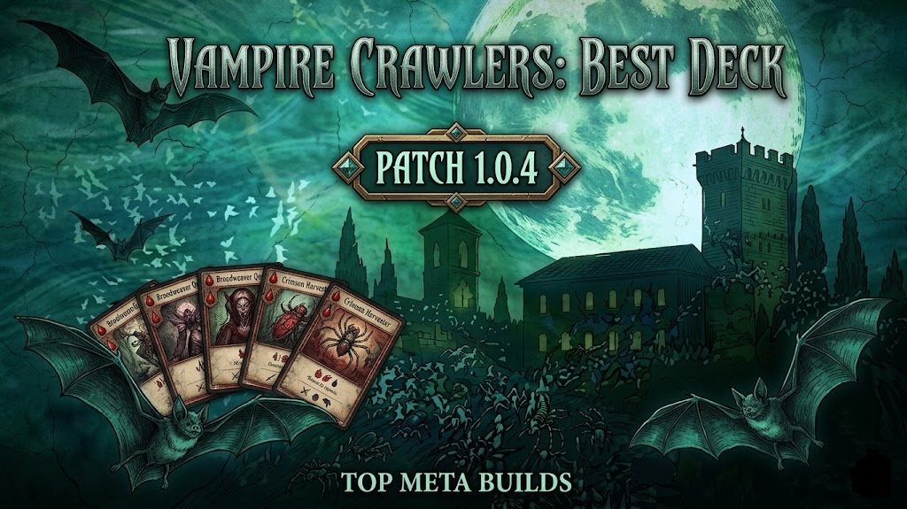 Vampire Crawlers Best Deck: Top Meta Builds and Patch 1.0.4