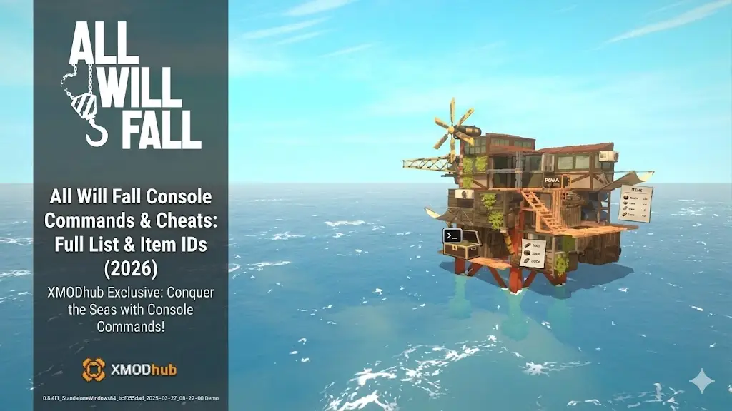 All Will Fall Console Commands & Cheats 2026