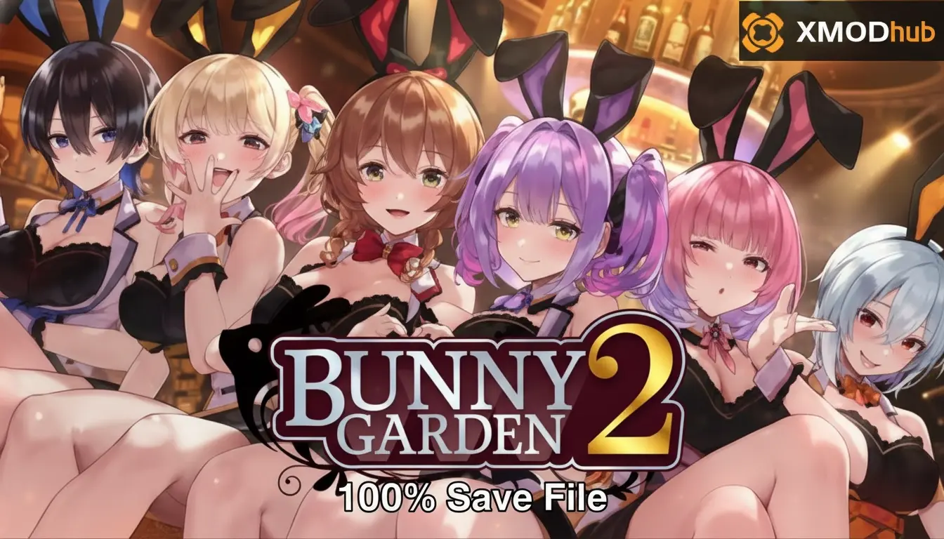 BUNNY GARDEN 2 100% Save file: Unlock All CGs & Endings