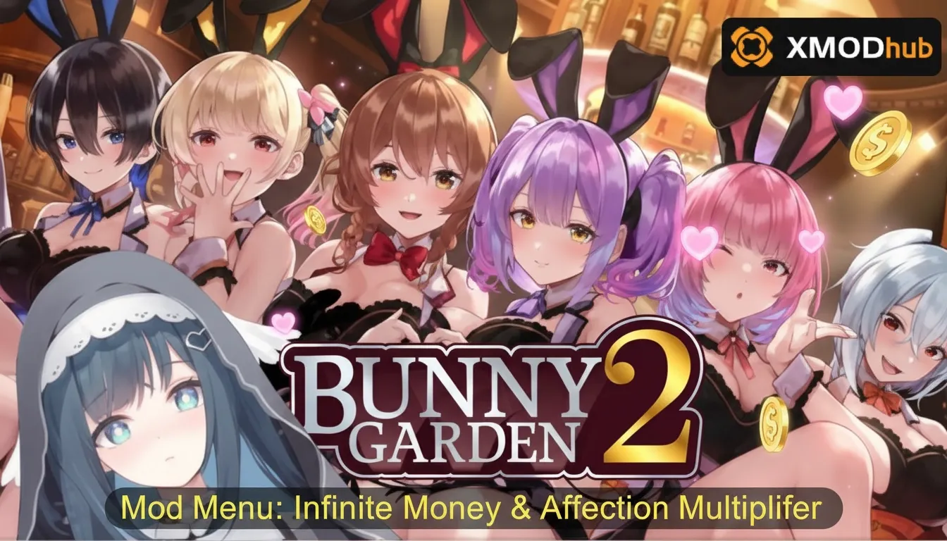 BUNNY GARDEN 2 Mod Menu: Infinite Money & Affection Multiplier