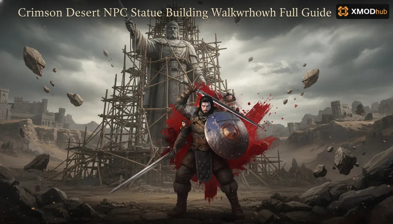 Crimson Desert NPC Statue Building Walkthrough Full Guide
