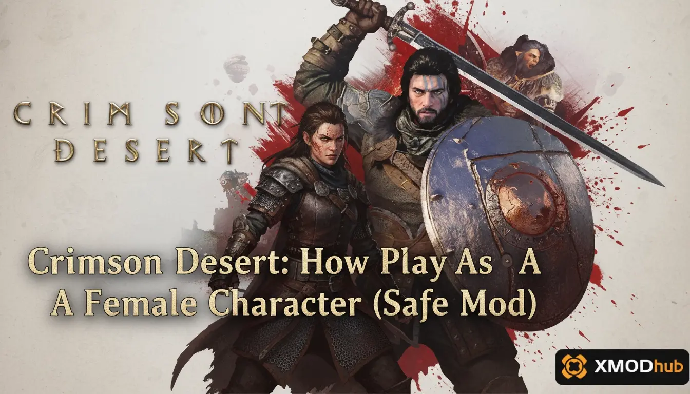 Crimson Desert: How To Play As A Female Character (Safe Mod)