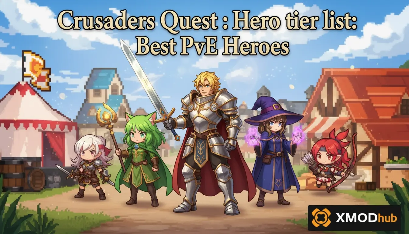 Crusaders Quest : Hero tier list: Best PvE Heroes