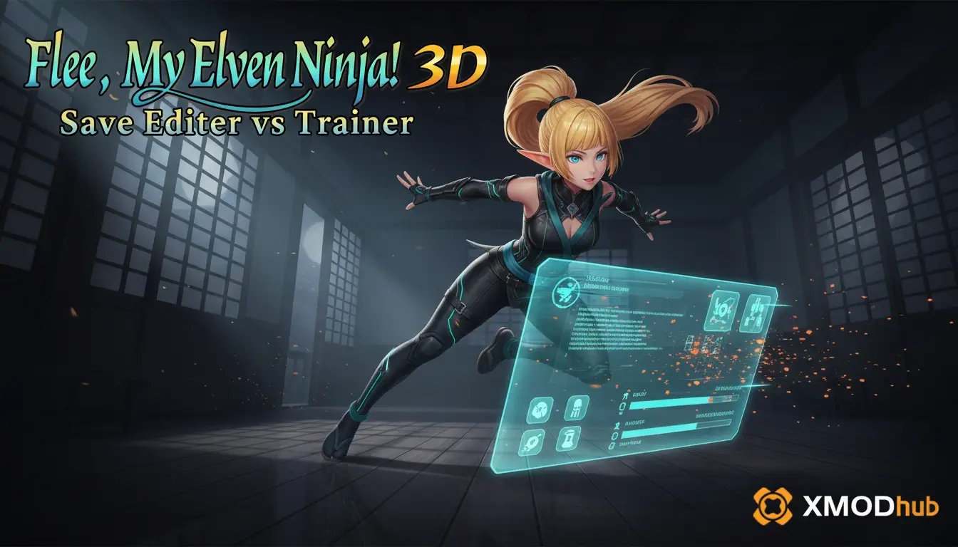 Flee, My Elven Ninja! 3D Save Editor vs Trainer: Full Guide