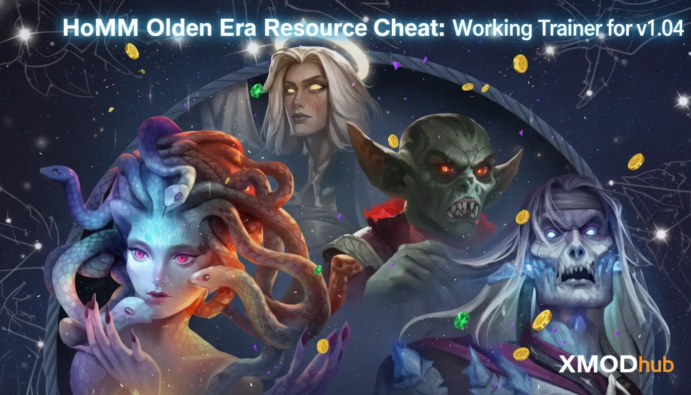 HoMM Olden Era Resource Cheat: Working Trainer for v1.04