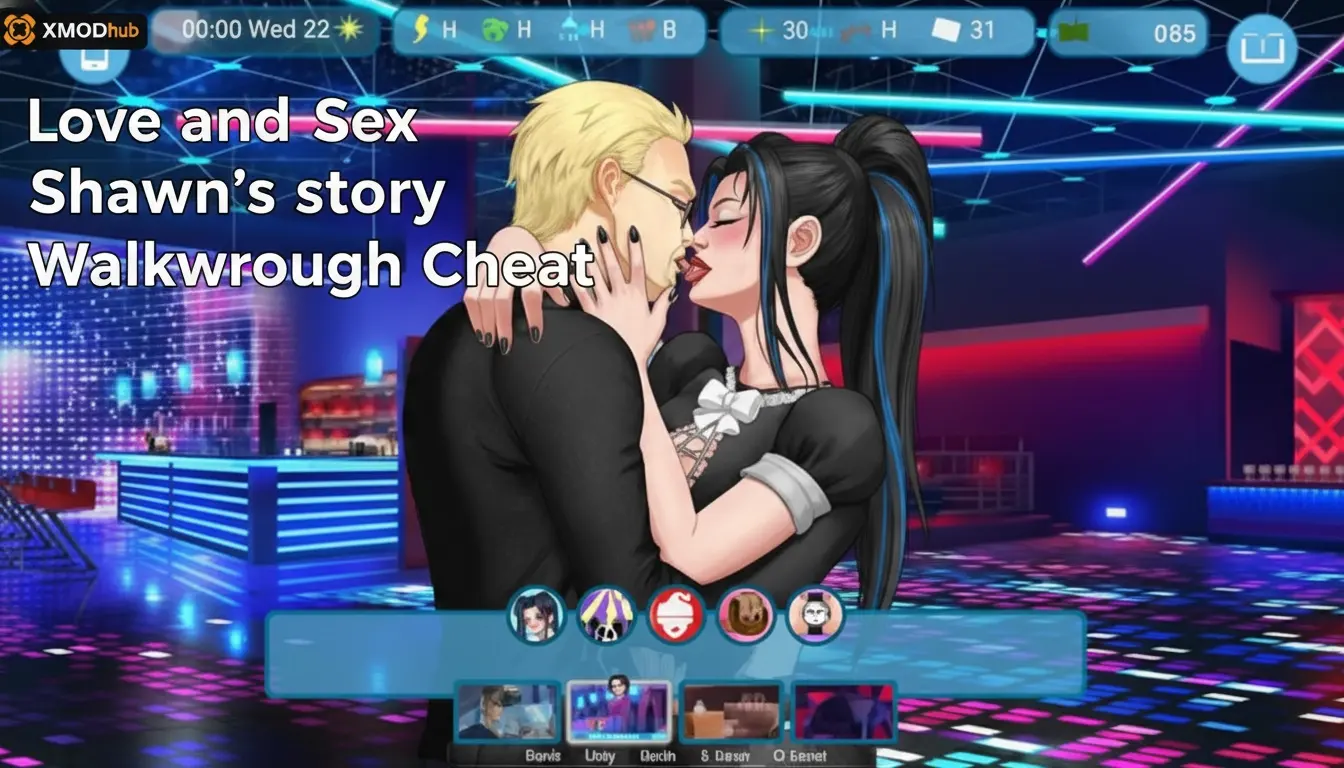 Love and Sex Second Base Shawn’s story Walkthrough Cheat