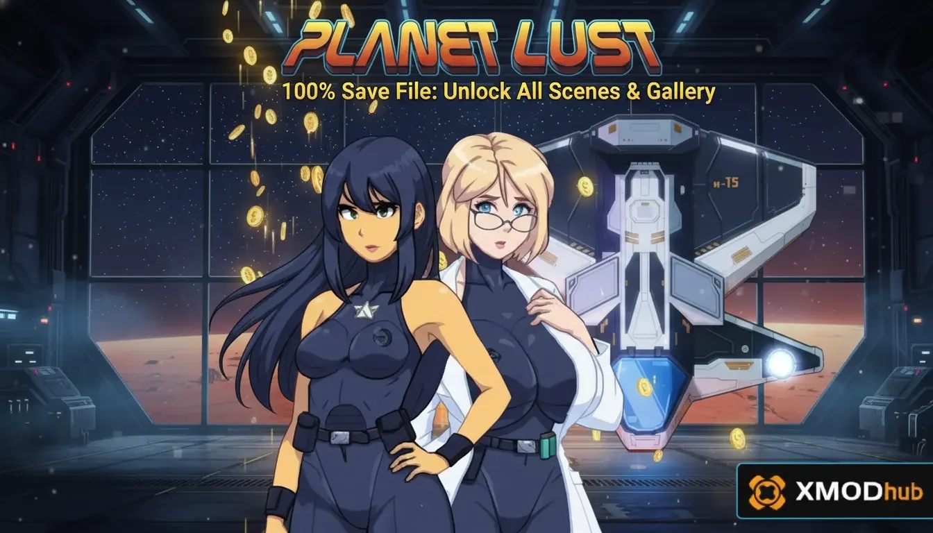Planet Lust 100% Save File: Unlock All Scenes & Gallery