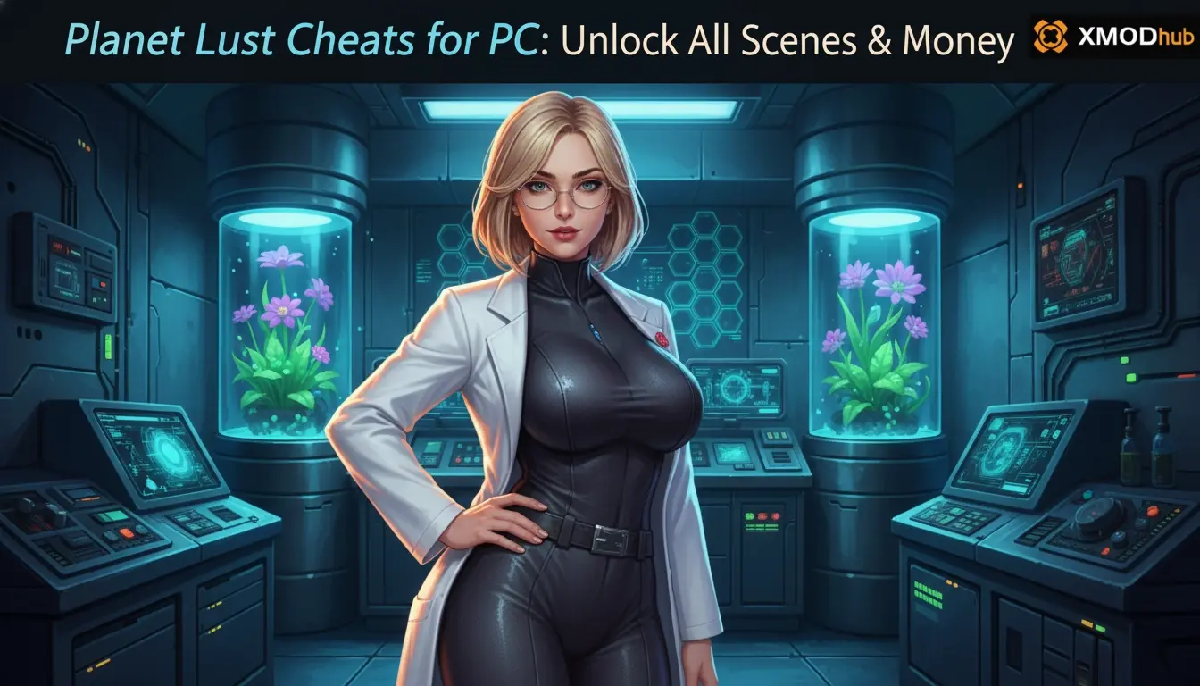 Planet Lust Cheats for PC: Unlock All Scenes & Money