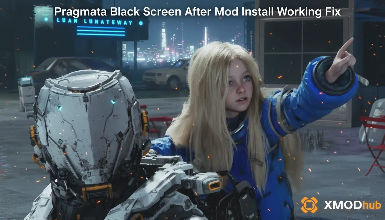 Pragmata Black Screen After Mod Install Working Fix