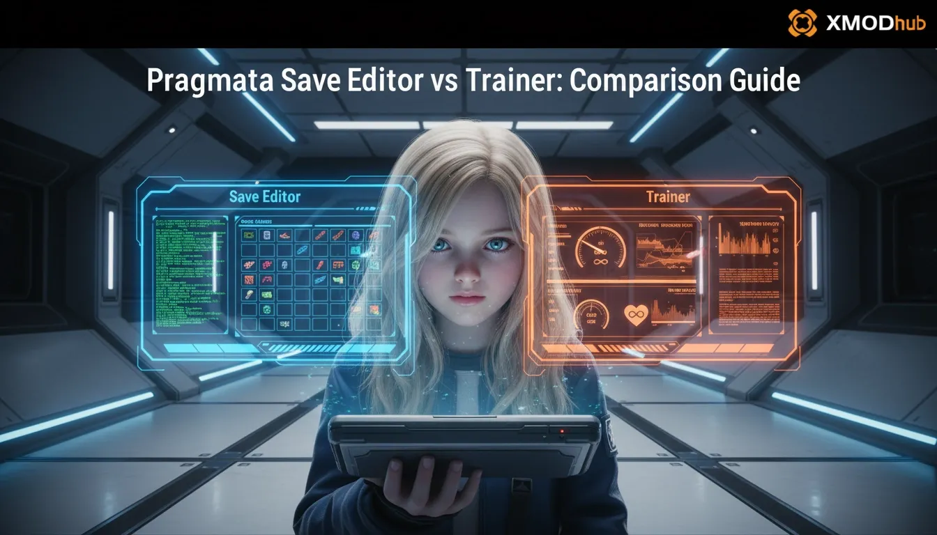 Pragmata Save Editor vs Trainer: Comparison Guide