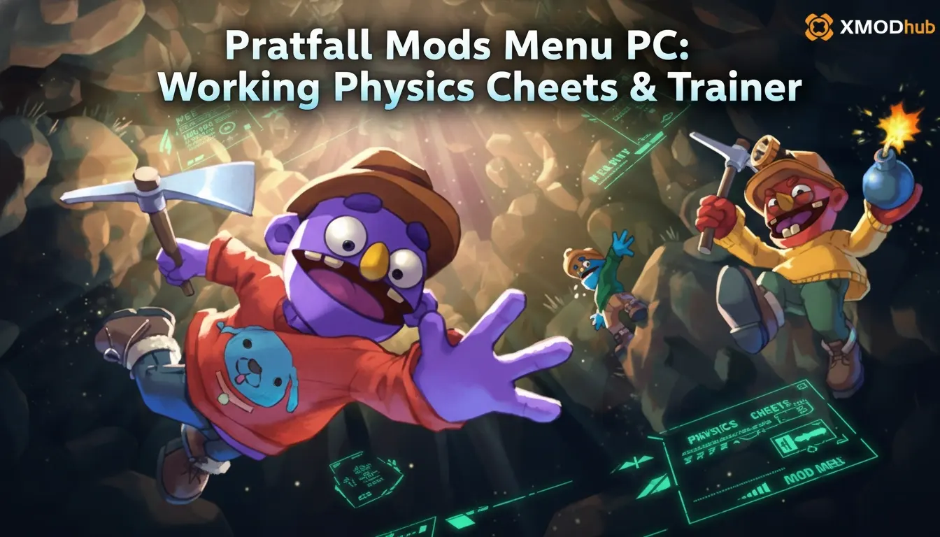 Pratfall Mods Menu PC: Working Physics Cheats & Trainer