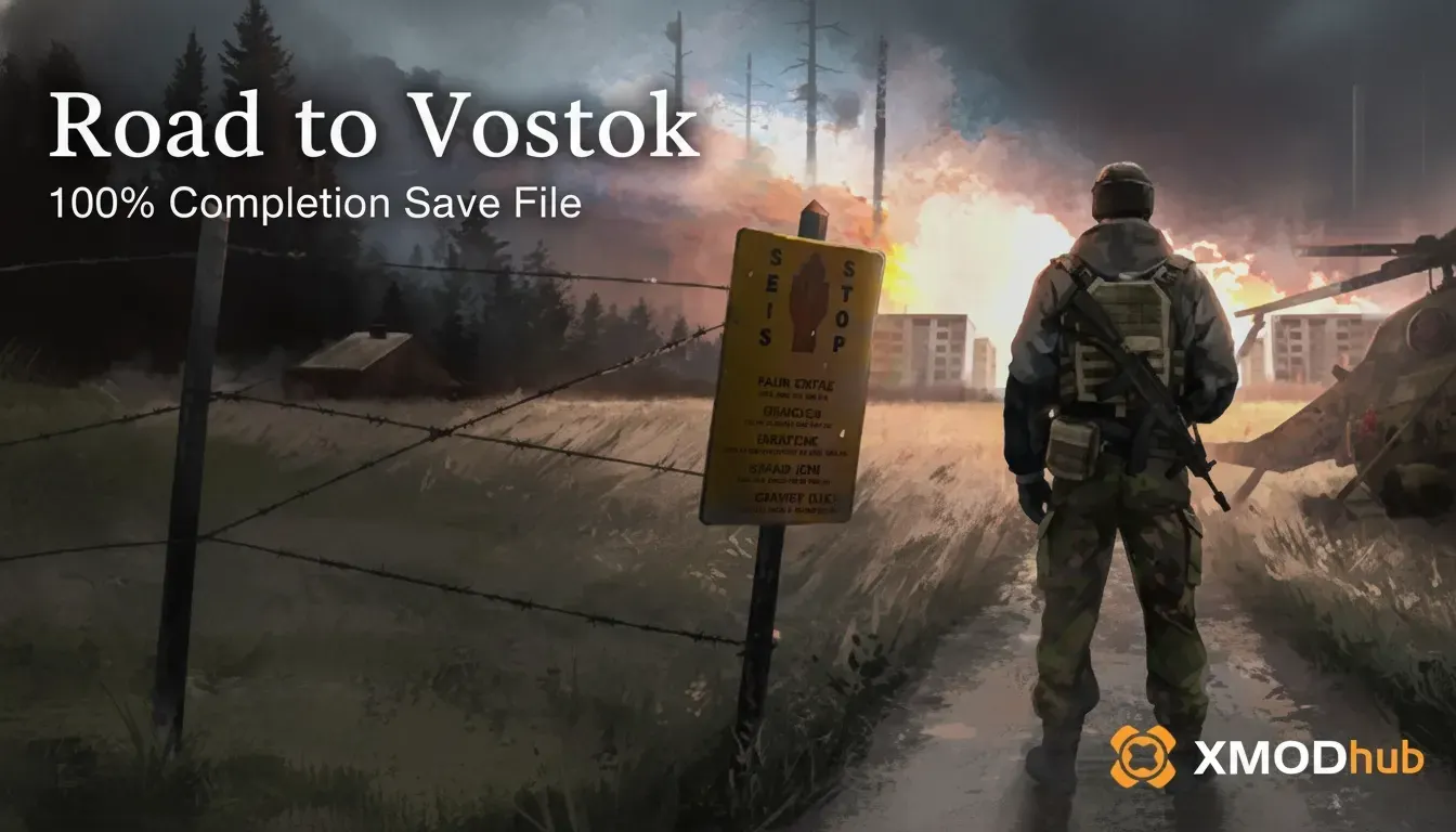 Road to Vostok 100% Completion Save File