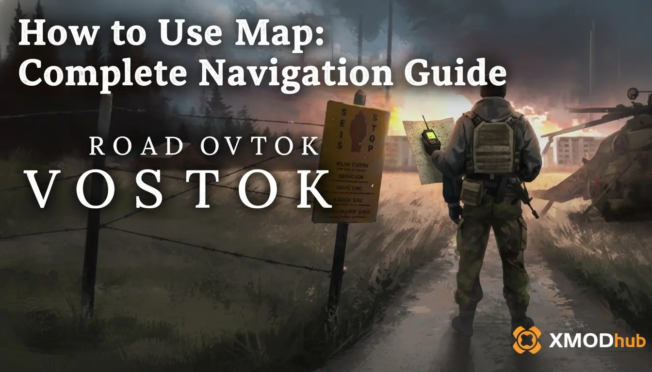 Road to Vostok How to Use Map: Complete Navigation Guide