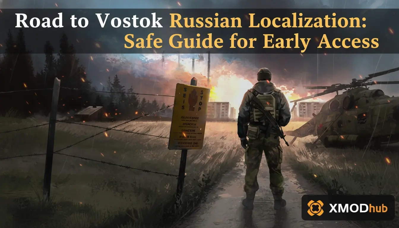 Русификатор Road to Vostok: Безопасный гайд для раннего доступа