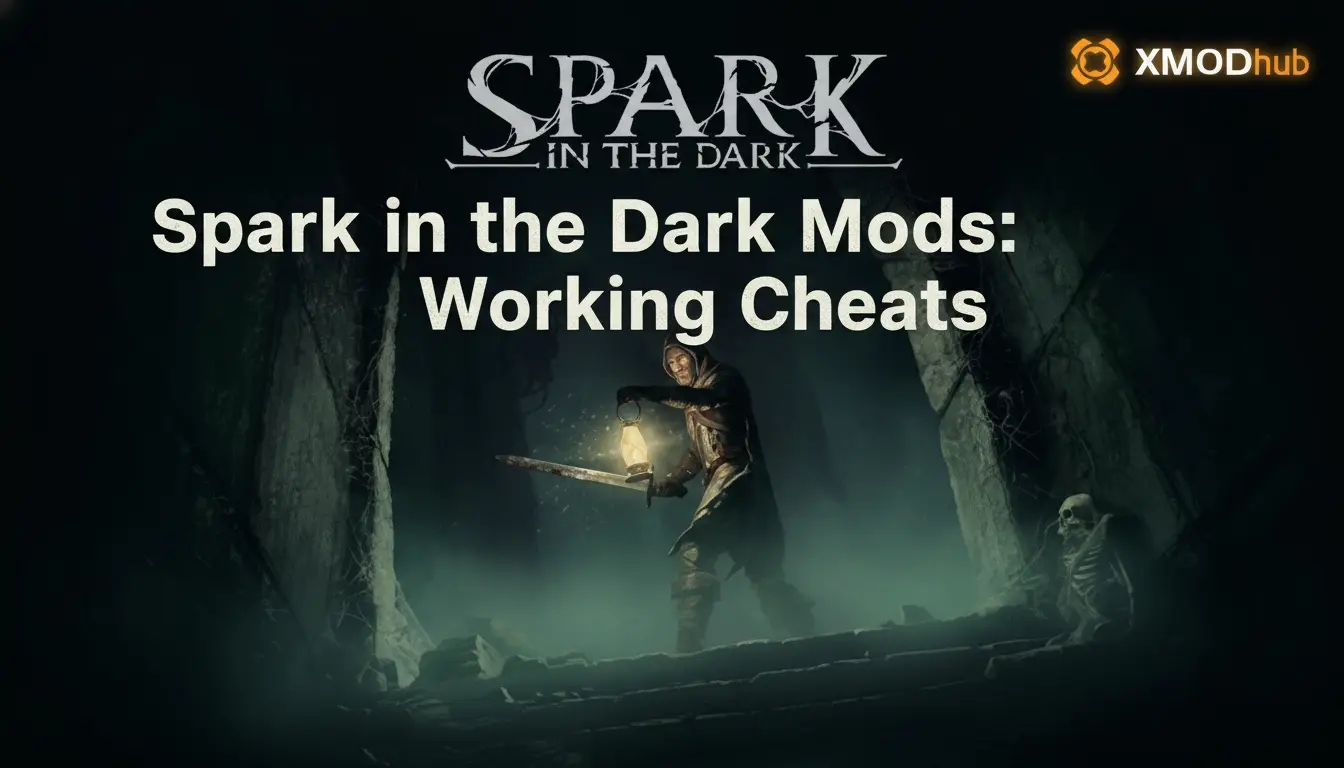 Spark in the Dark Mods Menu: Working Cheats for April