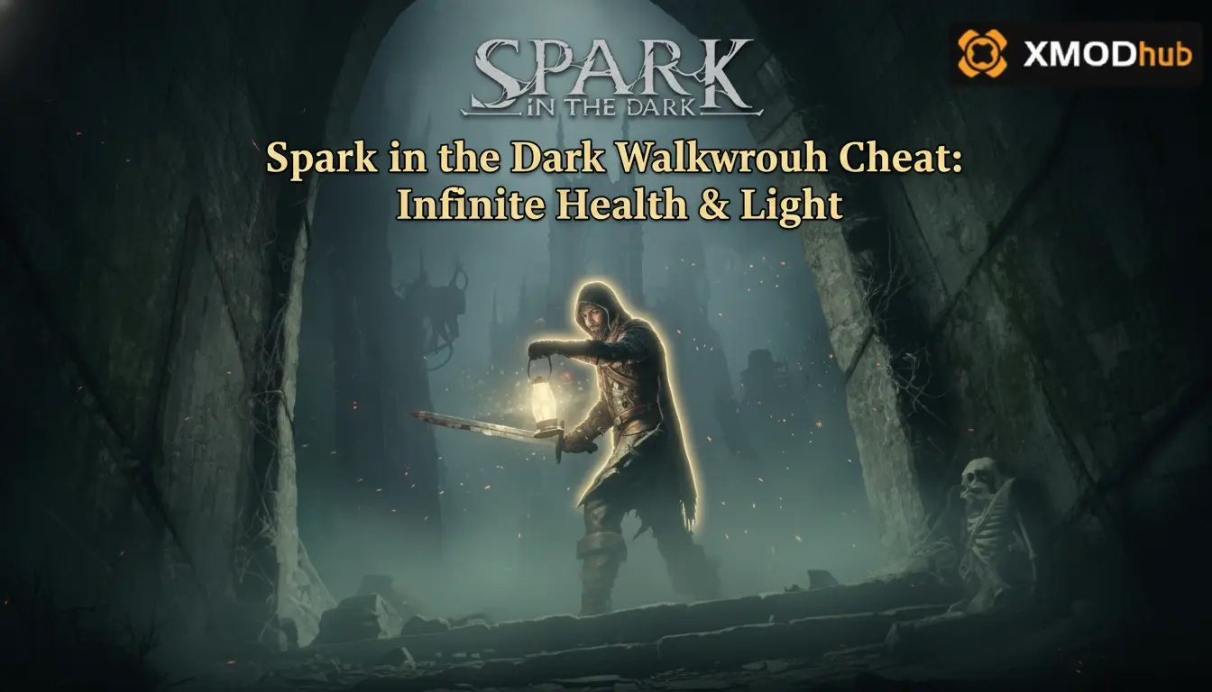 Spark in the Dark Walkthrough Cheat: Infinite Health & Light