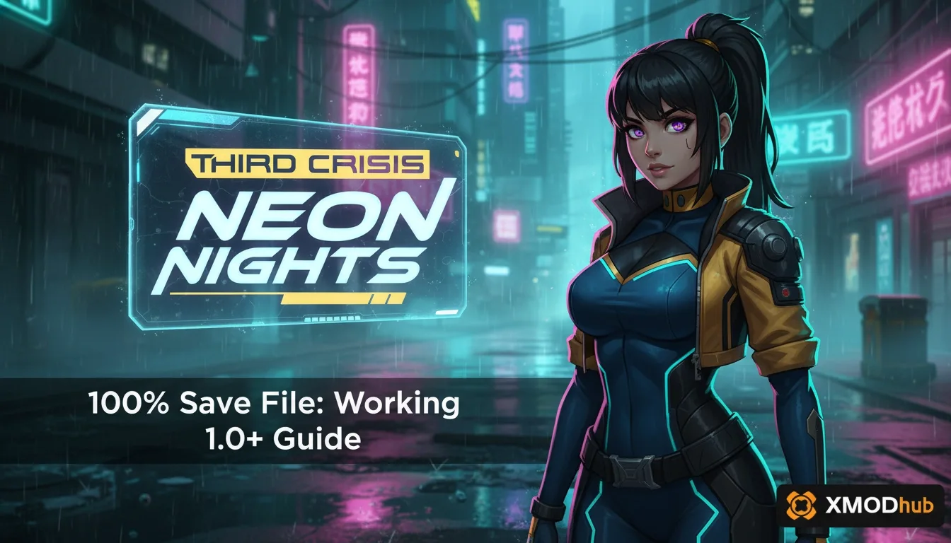 Third Crisis Neon Nights 100% Save File: Working 1.0+ Guide