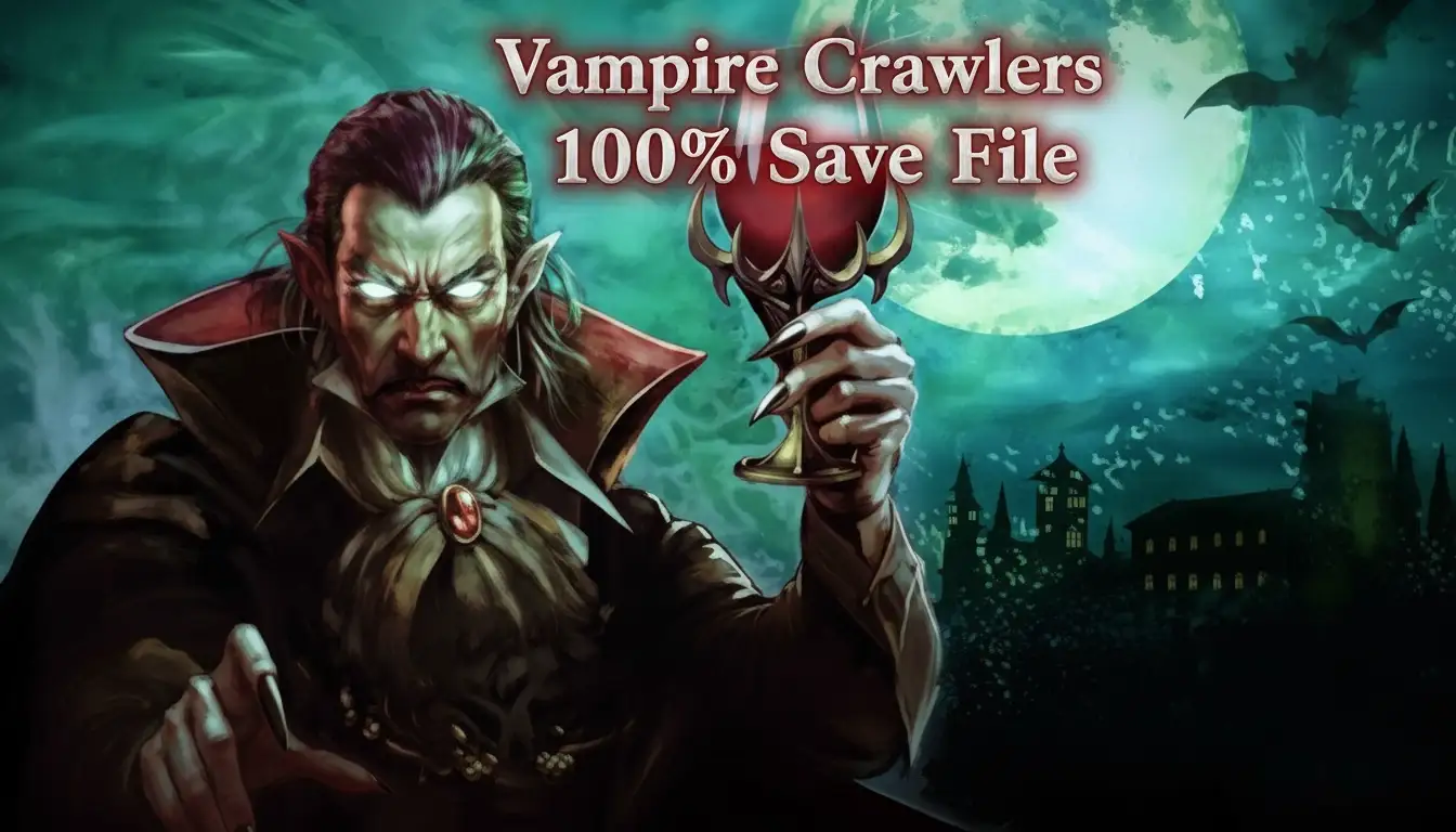 Vampire Crawlers 100% Save File: Working Guide
