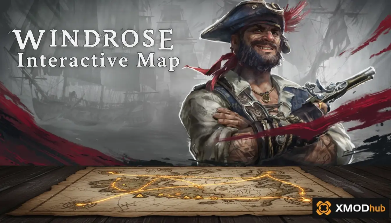 Интерактивная карта Windrose: полное руководство по ресурсам и боссам