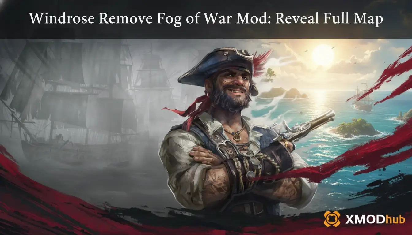 Windrose Remove Fog of War Mod: Reveal Full Map