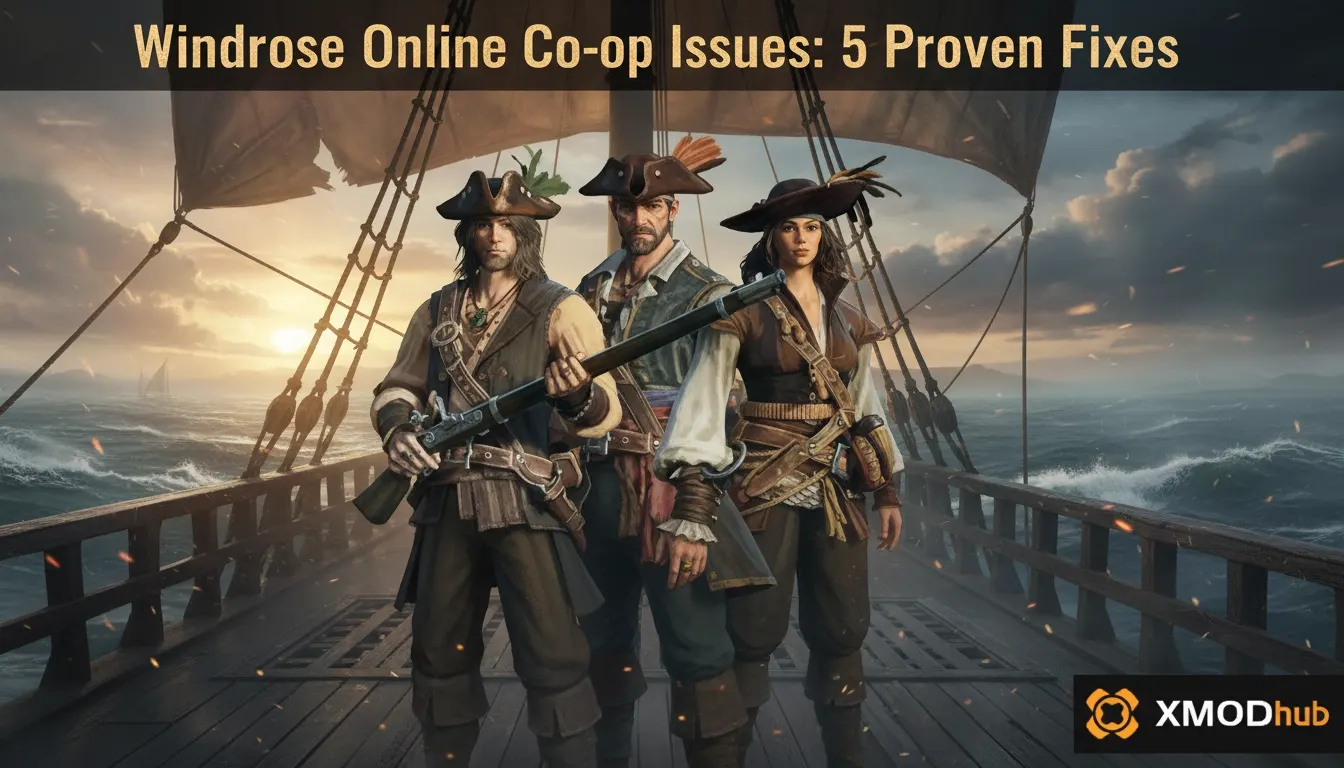 Windrose Online Co-op Issues: 5 Proven Fixes