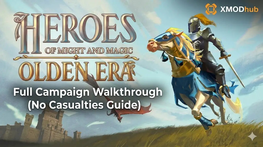 Heroes of Might and Magic Olden Era campaign walkthrough and no casualties guide