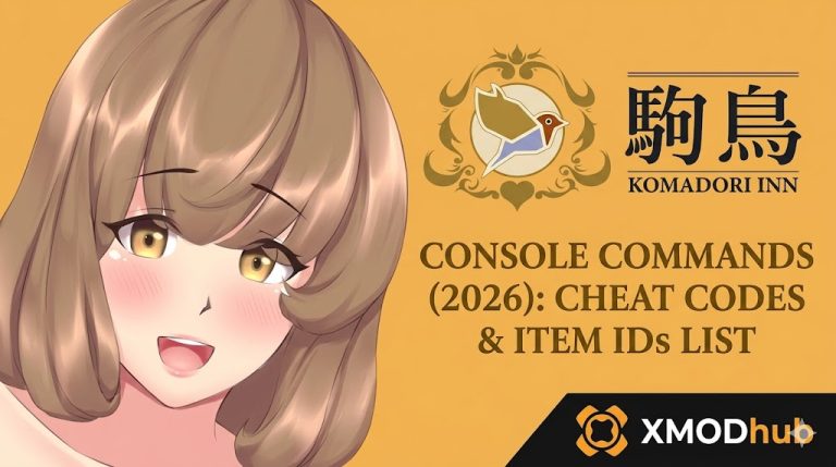 Komadori Inn Console Commands (2026): Cheat Codes & Item IDs List