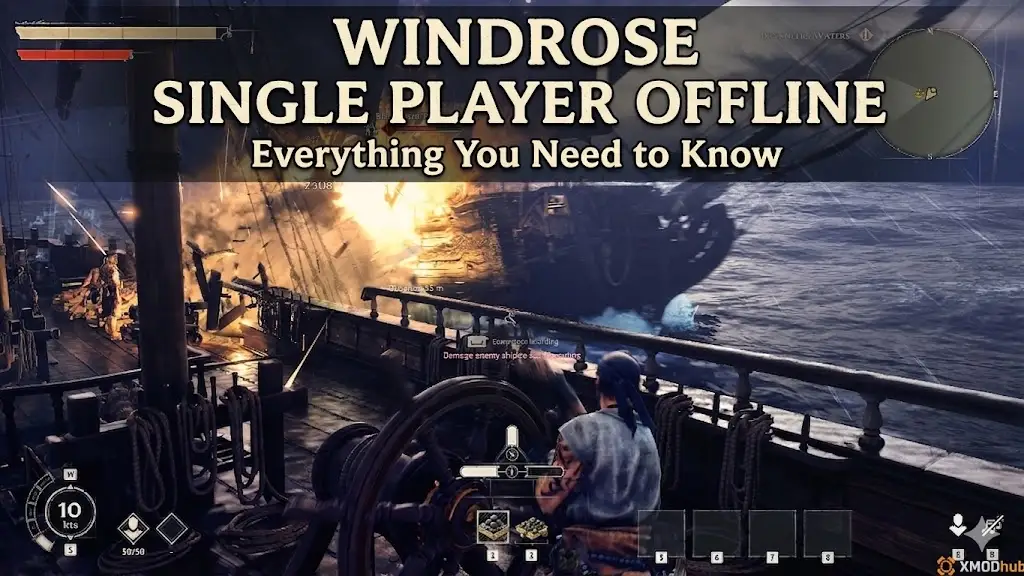 Windrose single player offline guide cover