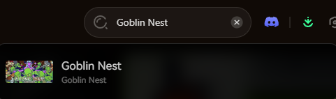 goblin nest search