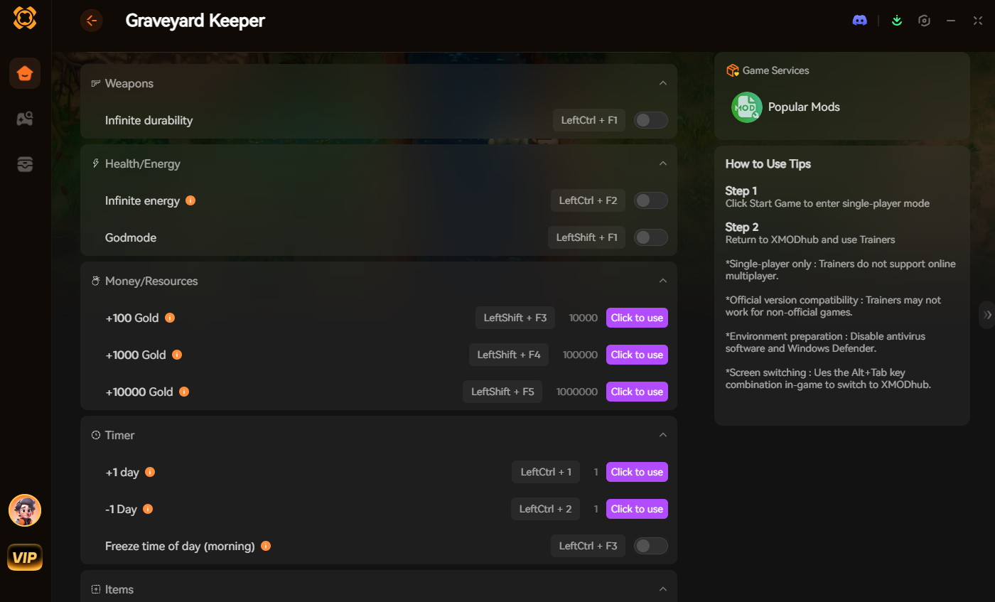 Graveyard Keeper mods