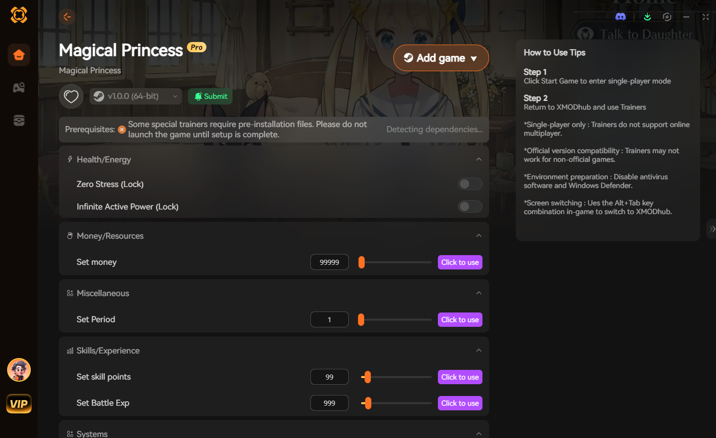 Magical Princess mods