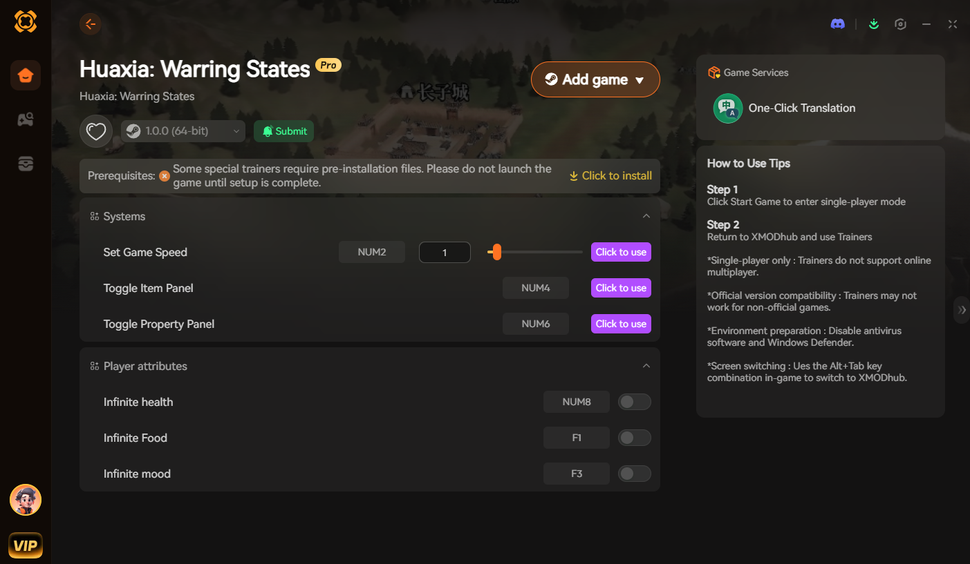 Huaxia: Warring States mods