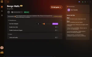 Choose XMODHUB for Bongo Waifu