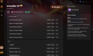 Choose XMODHUB for Invincible VS
