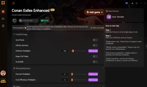 Choose XMODHUB for Conan Exiles Enhanced
