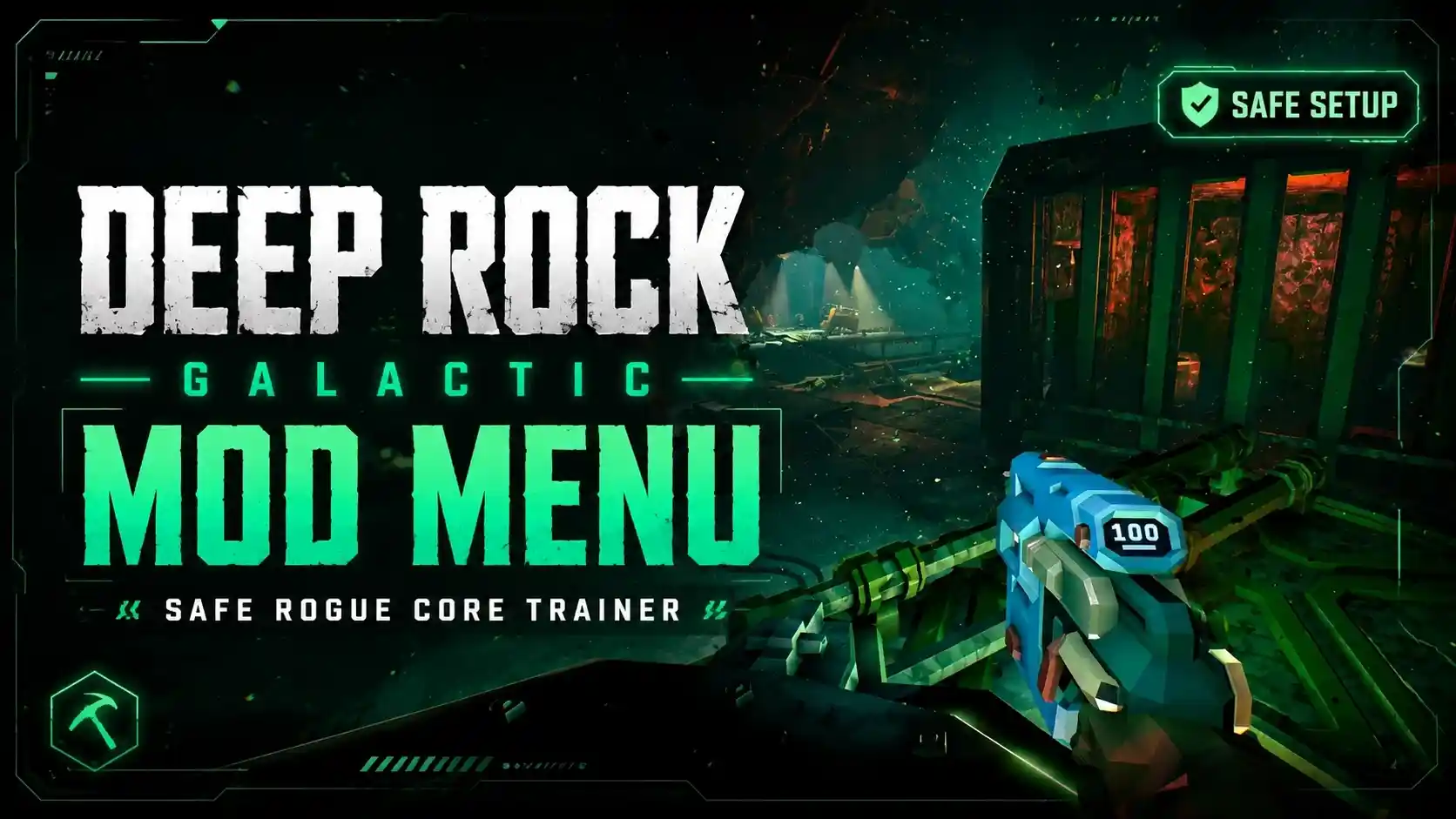 Deep Rock Galactic Mod Menu: Safe Rogue Core Trainer