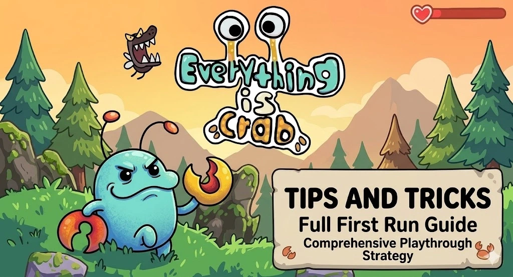 Everything Is Crab Tips and Tricks: Full First Run Guide