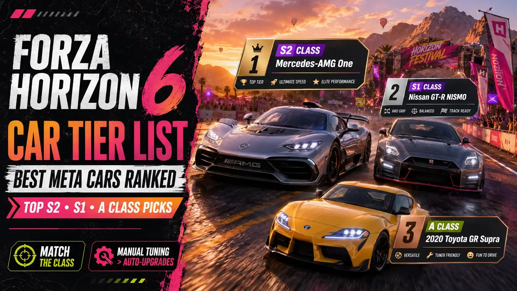 Forza Horizon 6 Car Tier List: Best Meta Cars Ranked