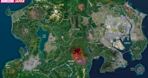 Forza Horizon 6 Japan Map Size and Setting Details