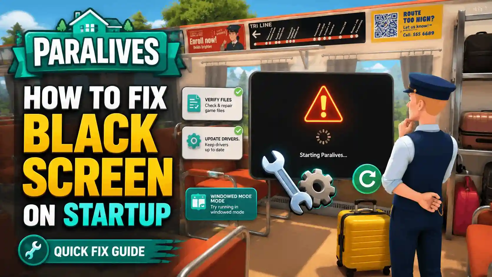 How to Fix Paralives Black Screen on Startup (Working)