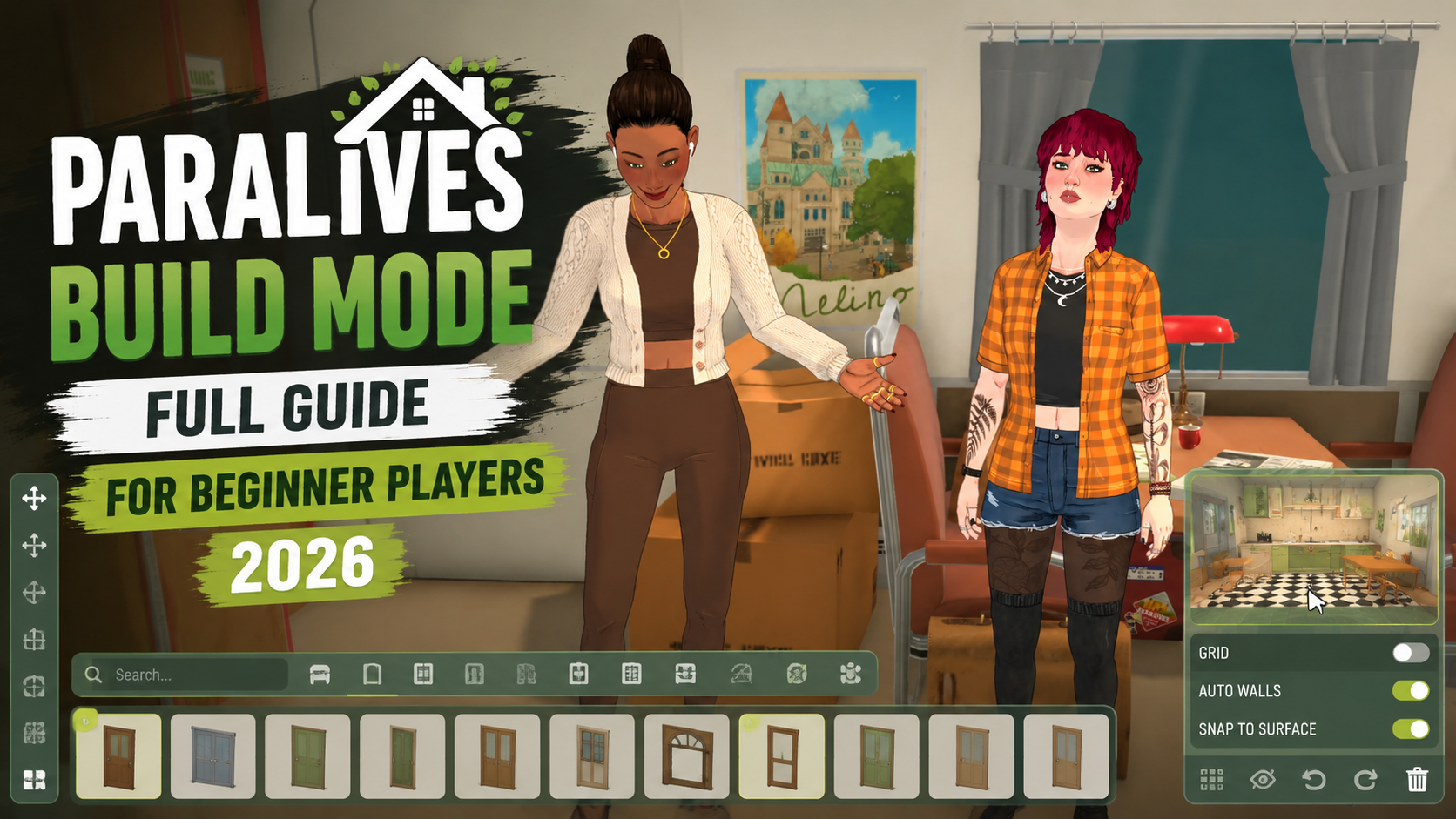 Paralives Build Mode: Full Guide for Beginner Players 2026
