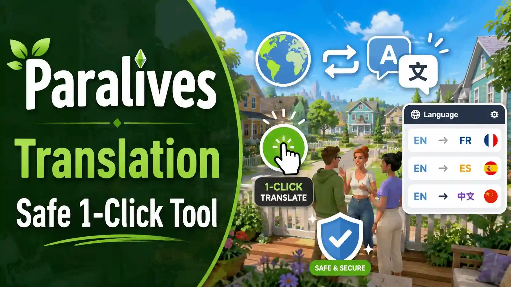 Paralives Translation: Safe 1-Click Language Tool Guide