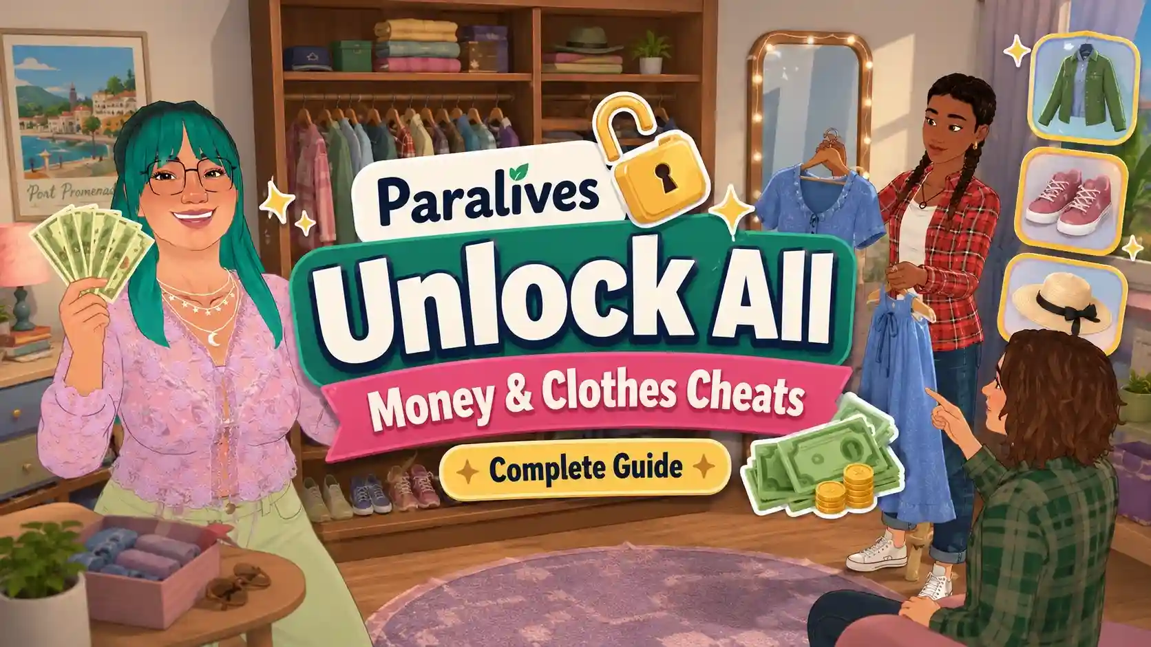 Paralives Unlock All: Complete Money & Clothes Cheats