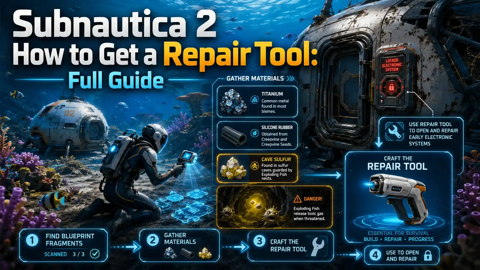 Subnautica 2 How to Get a Repair Tool: Full Guide