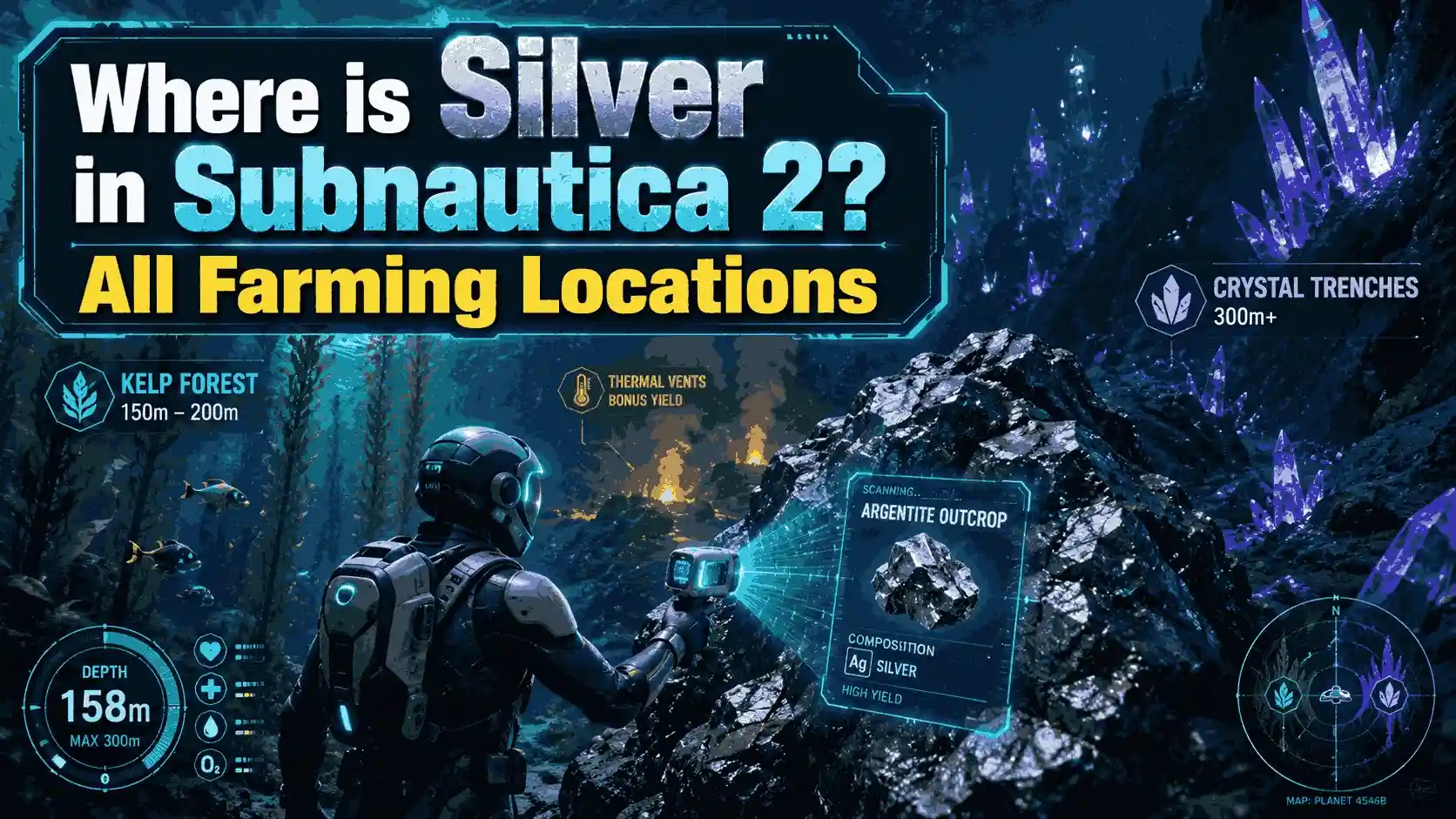 Where is Silver in Subnautica 2? All Farming Locations