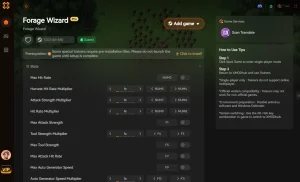 Choose XMODHUB for Forage Wizard