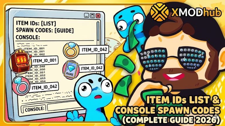 Gamble With Your Friends Item IDs List & Console Spawn Codes (Complete ...
