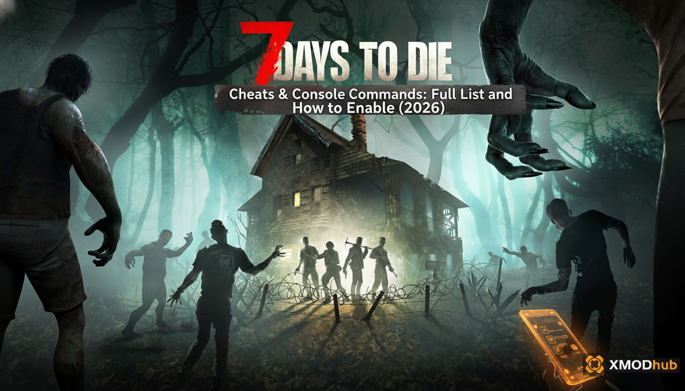 7 Days to Die Cheats & Console Commands: Full List and How to Enable